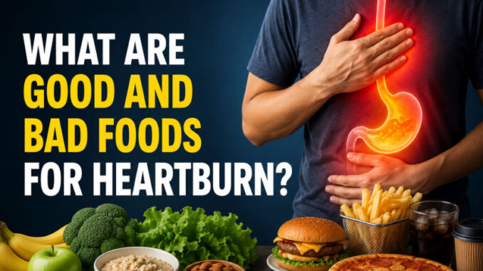 What Are Good and Bad Foods for Heartburn? - RaillyNews