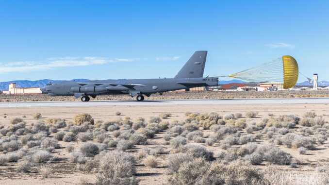 B-52 with Renewed Radar at Edwards for Testing - RaillyNews