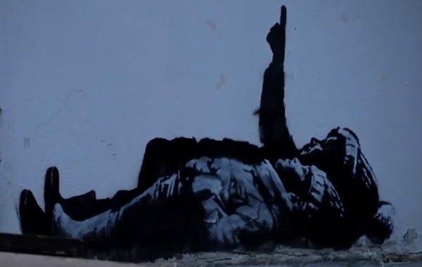 A New Mural by Banksy in West London - RaillyNews
