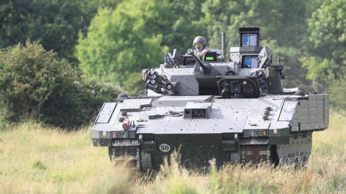 UK Halts Ajax Armored Vehicle Tests - RaillyNews