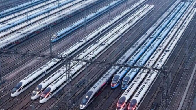 China's High Speed ​​Train Network Exceeds 50 Thousand Kilometers - RaillyNews