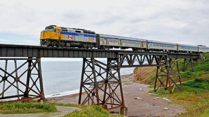 Gaspé Railway Line Reborn in Canada - RaillyNews