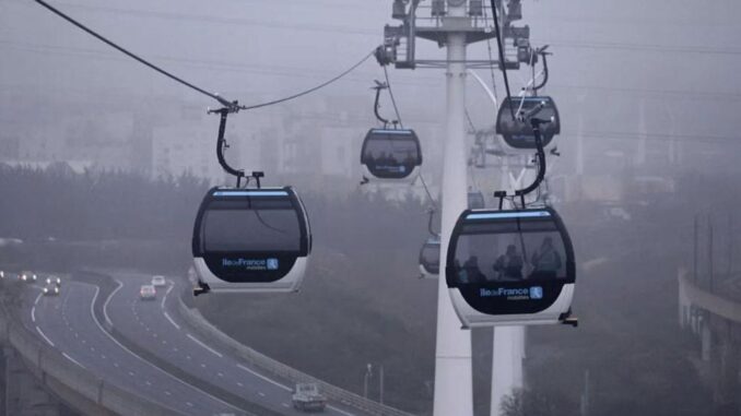 Paris' First Urban Cable Car Line in Service - RaillyNews