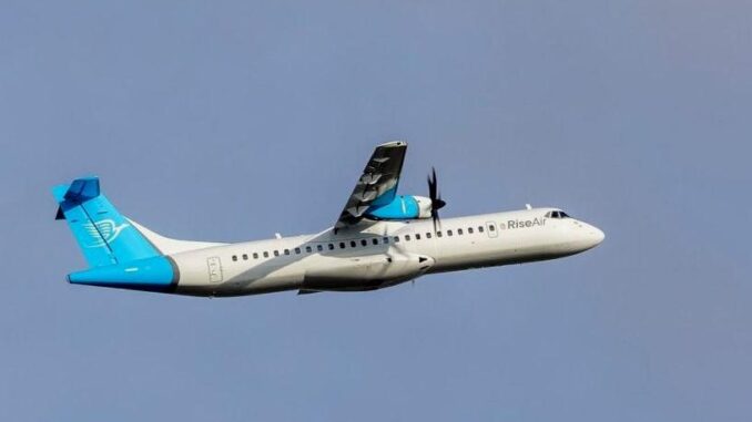 Rise Air Puts First ATR 72-600 into Service in Canada - RaillyNews