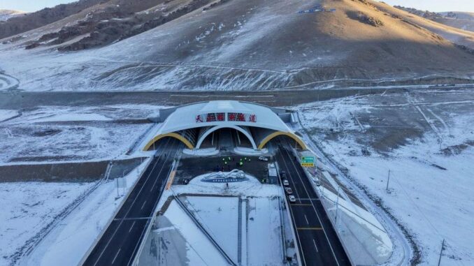 The World's Longest Highway Tunnel Opened - RaillyNews