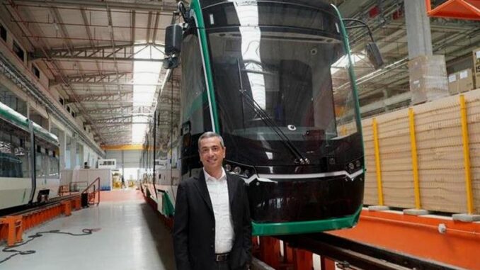 Turkish Trams Enter Service in Naples - RaillyNews