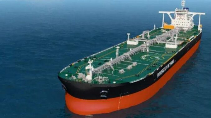 World's First Methanol Dual Fuel Super Tanker Delivered - RaillyNews