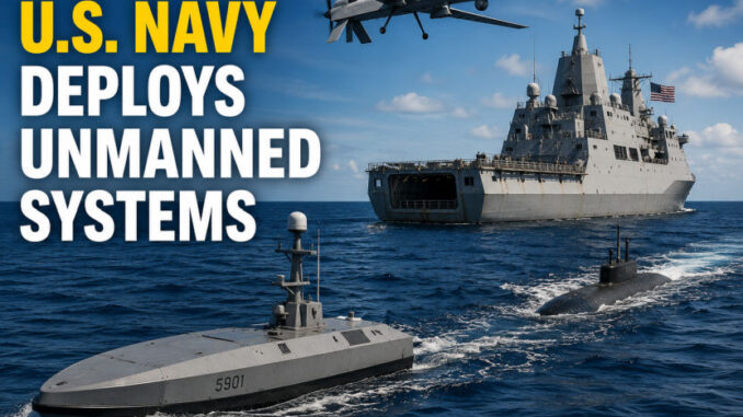 U.S. Navy Deploys Unmanned Systems - RaillyNews