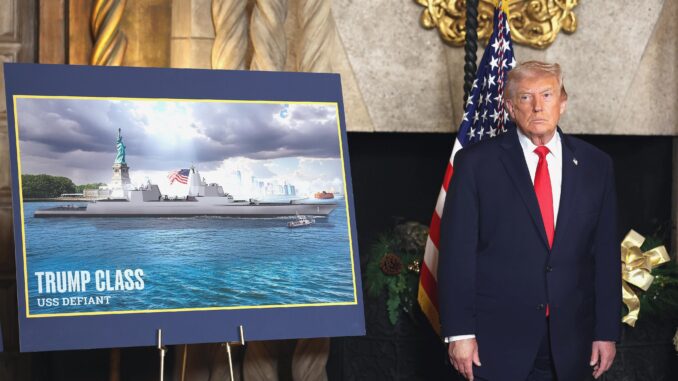 China Targeted Trump Warship - RaillyNews