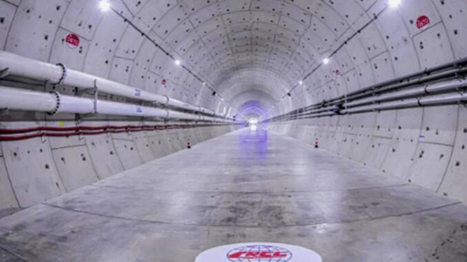 The World's Longest and Fastest Underwater Tunnel from China - RaillyNews