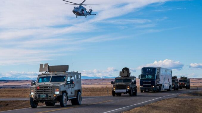 US Gray Wolf Helicopters in Operation - RaillyNews