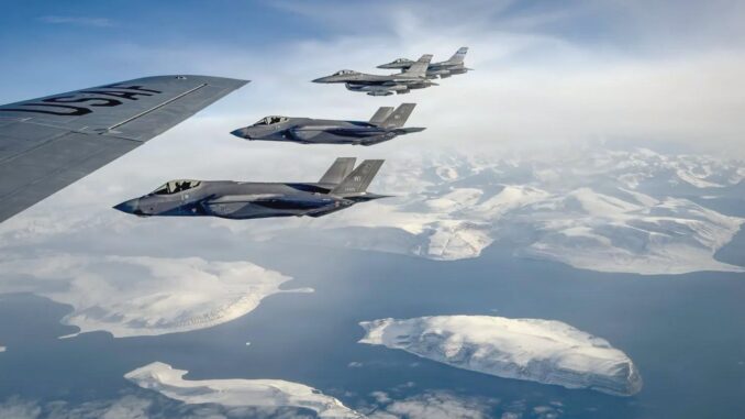 US Warplanes Departed for Greenland - RaillyNews