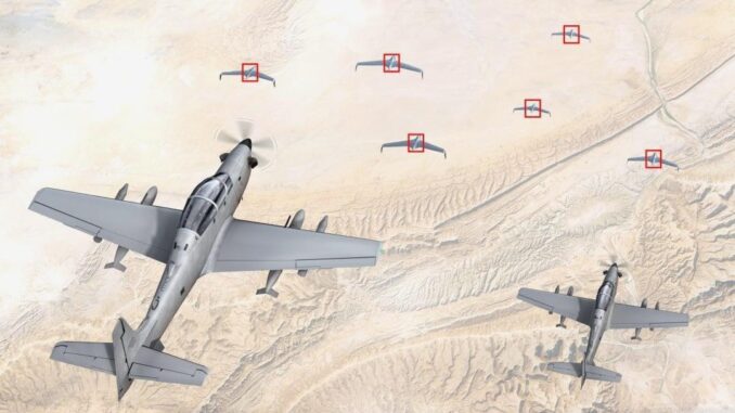 A-29 Super Tucano with AI-Driven Anti-Drone System - RaillyNews