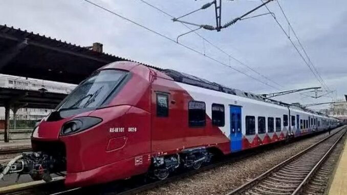 Alstom Coradia Stream Trains Arrive in Romania - RaillyNews