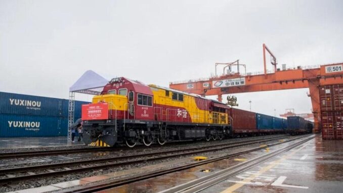 China-Europe Railway Passes 120,000 Trips - RaillyNews