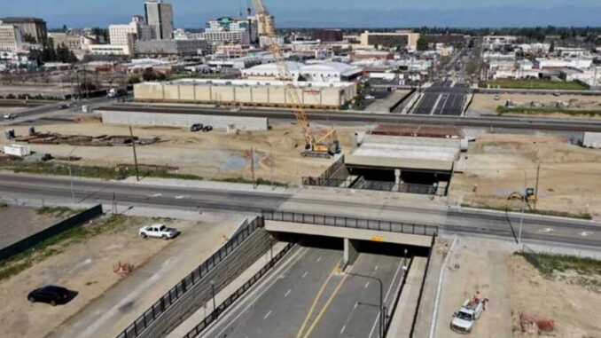 Fresno Railway Cesar Chavez Underpass Completed - RaillyNews