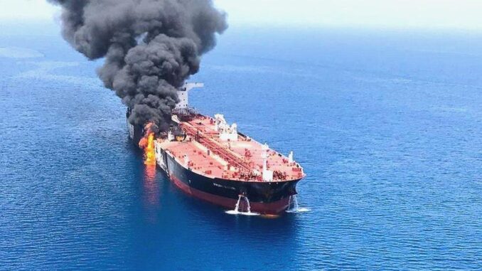 Iran Attacks Palau Flag Fuel Tanker with Kamikaze Drone - RaillyNews
