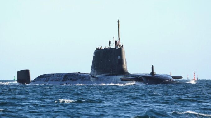 UK Nuclear Submarine Operates Near Iran - RaillyNews