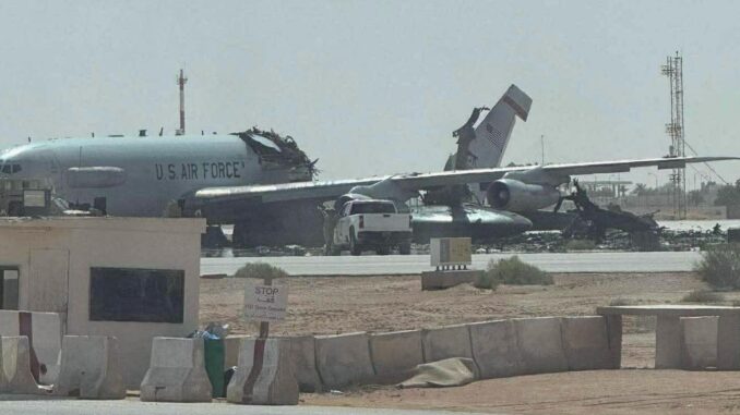 US Early Warning Aircraft Shot Down by Iran - RaillyNews