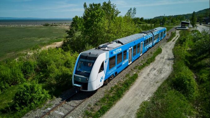 Alstom Enhances Hydrogen Train Technologies - RaillyNews
