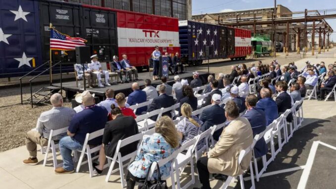 America's 250th Anniversary Heavy Freight Car - RaillyNews