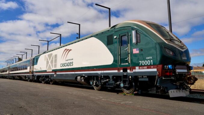 Amtrak Cascades' New Trains Miss World Cup - RaillyNews