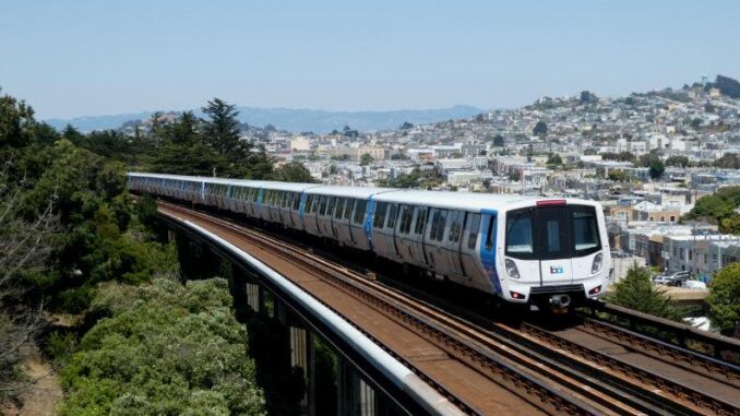 BART Passenger Numbers Hit Record High - RaillyNews