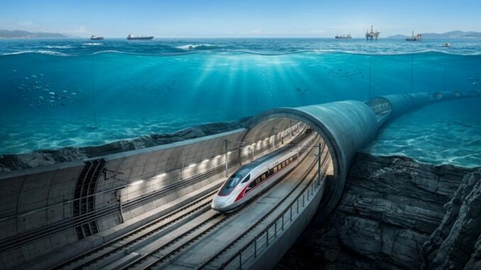 China Pushes Boundaries in Submarine Tunnel - RaillyNews
