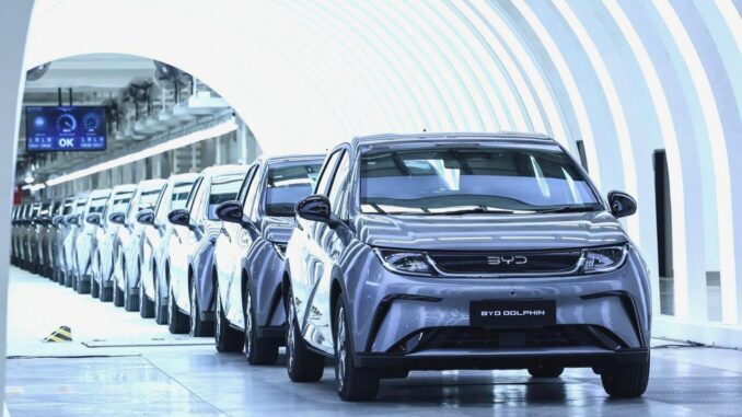 Chinese Brands Surpass Japan in Automotive - RaillyNews