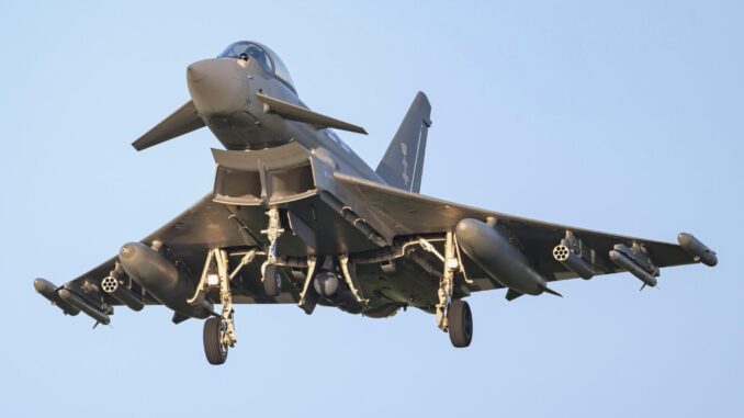 Eurofighter Typhoon Laser-Guided Missile Test - RaillyNews