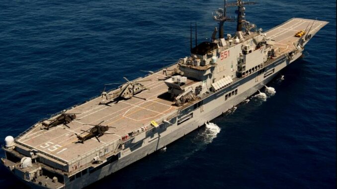 Italy Transfers Decommissioned Aircraft Carrier to Indonesia - RaillyNews
