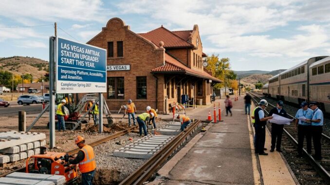 Las Vegas Amtrak Station Renovation Begins - RaillyNews