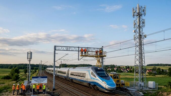 Poland Upgrades Central Railway Communication Network - RaillyNews