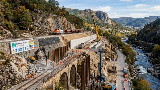 Portugal Rail Storm Repairs Target Year-End - RaillyNews