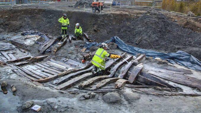 Six Shipwrecks Found During Swedish Railway Tunnel Construction - RaillyNews