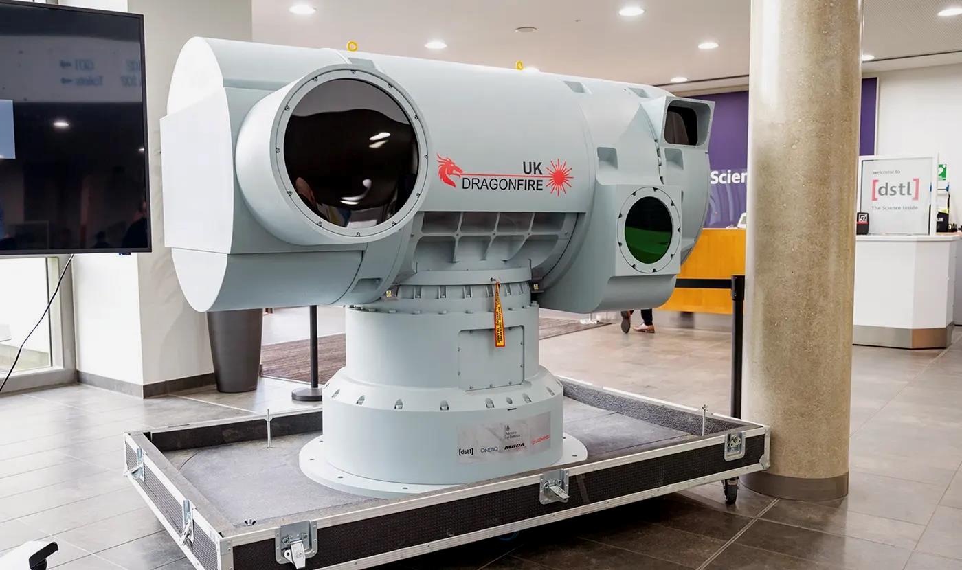UK's Infinite Arsenal Laser Weapon Launches Next Year - RaillyNews