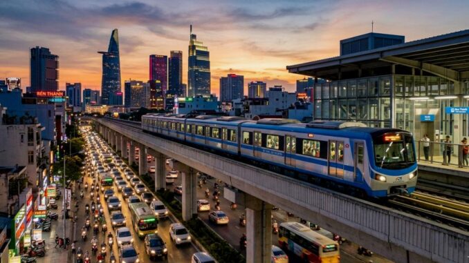 Ho Chi Minh City Aims for 200 km Metro Network - RaillyNews