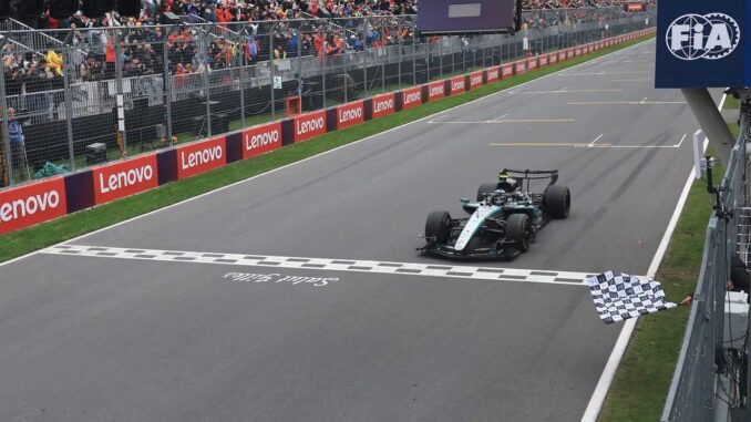 Kimi Antonelli Wins Canada GP - RaillyNews