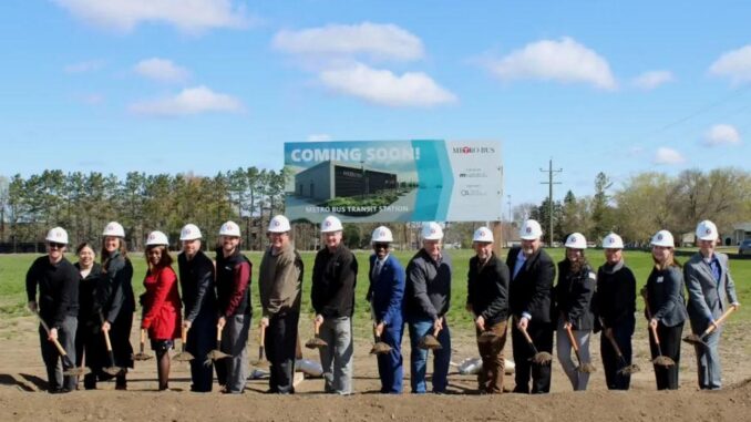 Metro Bus Facility Construction Starts in St. Cloud - RaillyNews