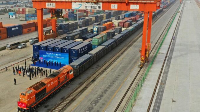 China-Laos Railway Sets Record for Freight Transport - RaillyNews