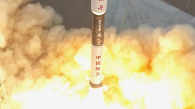 China Launches New Satellite Group - RaillyNews