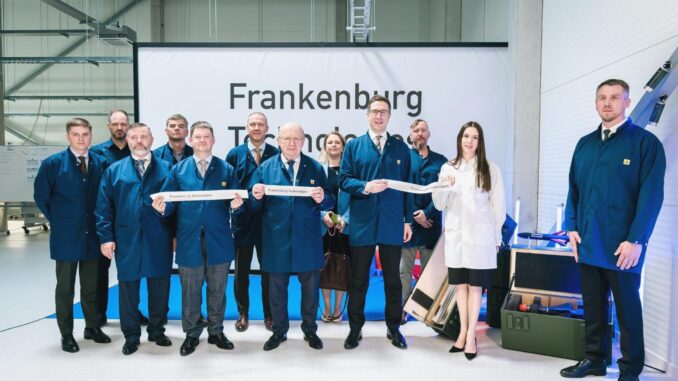 Frankenburg's New Missile Factory Opens in Riga - RaillyNews