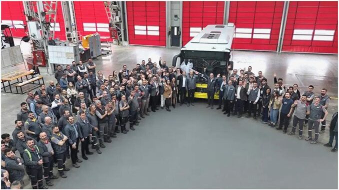 Otokar Launches Mercedes-Benz Conecto on Series Production - RaillyNews