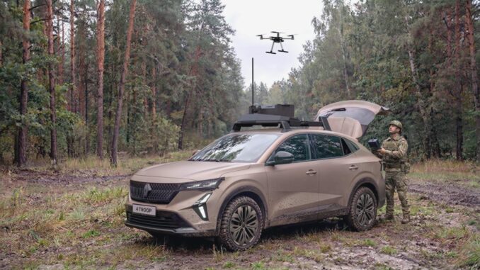 Renault Group & Thales Launch 4 TROOP Tactical Vehicle - RaillyNews
