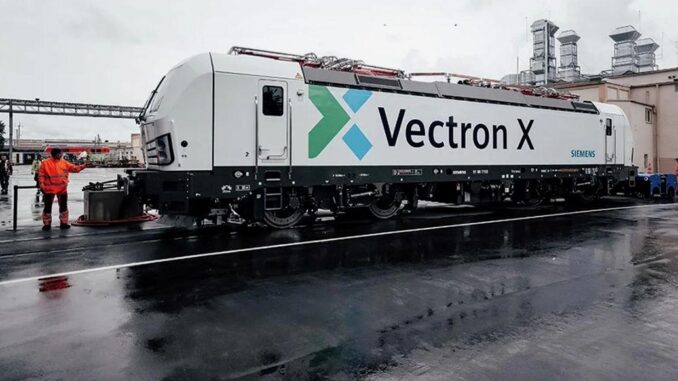 Siemens Introduces Vectron X Locomotive in Munich - RaillyNews