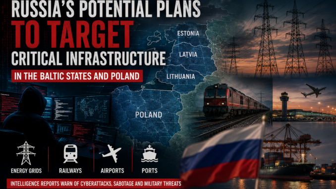 Lithuanian and Latvian Leaders Alertabout Russia's Infrastructure Attack - RaillyNews