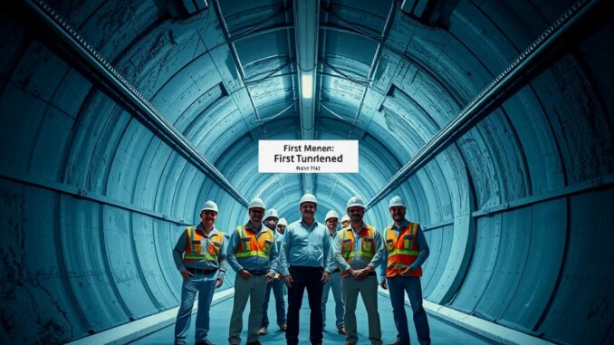 First Tunneling Completion of Dubai Metro Blue Line Project - RaillyNews