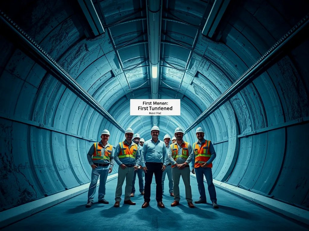 First Tunneling Completion of Dubai Metro Blue Line Project - RaillyNews