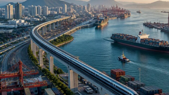 New Era Begins in China: Maritime-Railway Integration - RaillyNews