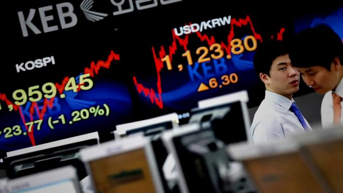 South Korea Stock Market Plunge from Peak - RaillyNews